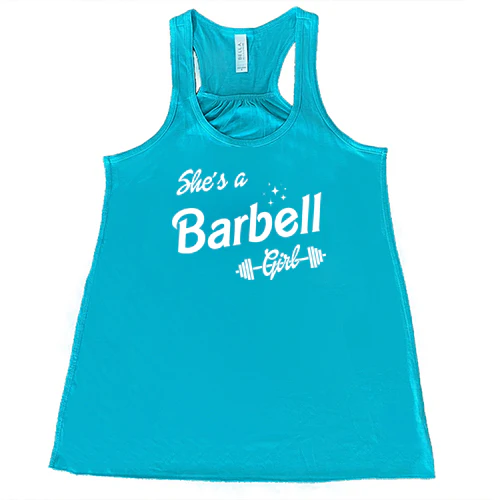 She's A Barbell Girl Shirt - Image 7