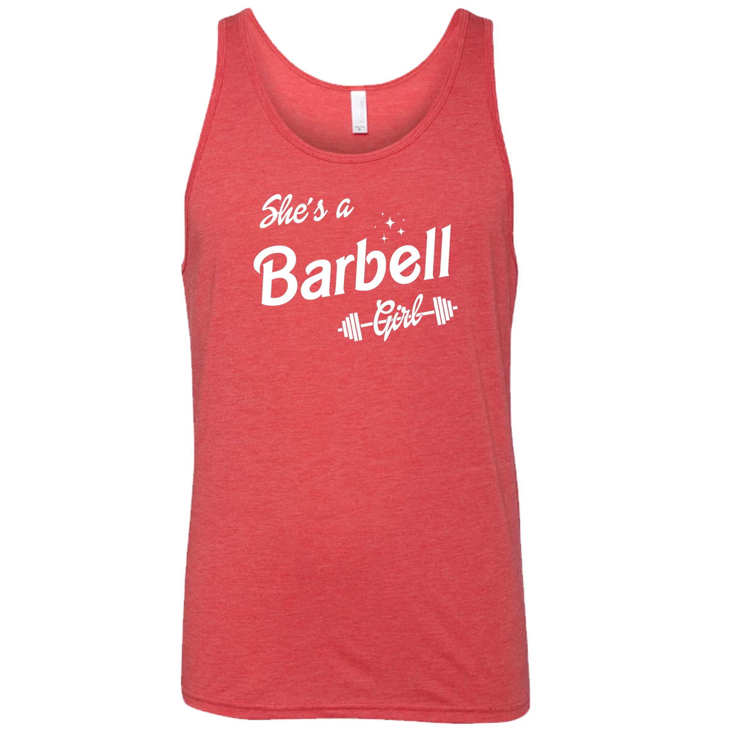 She's A Barbell Girl Shirt Unisex - Image 5