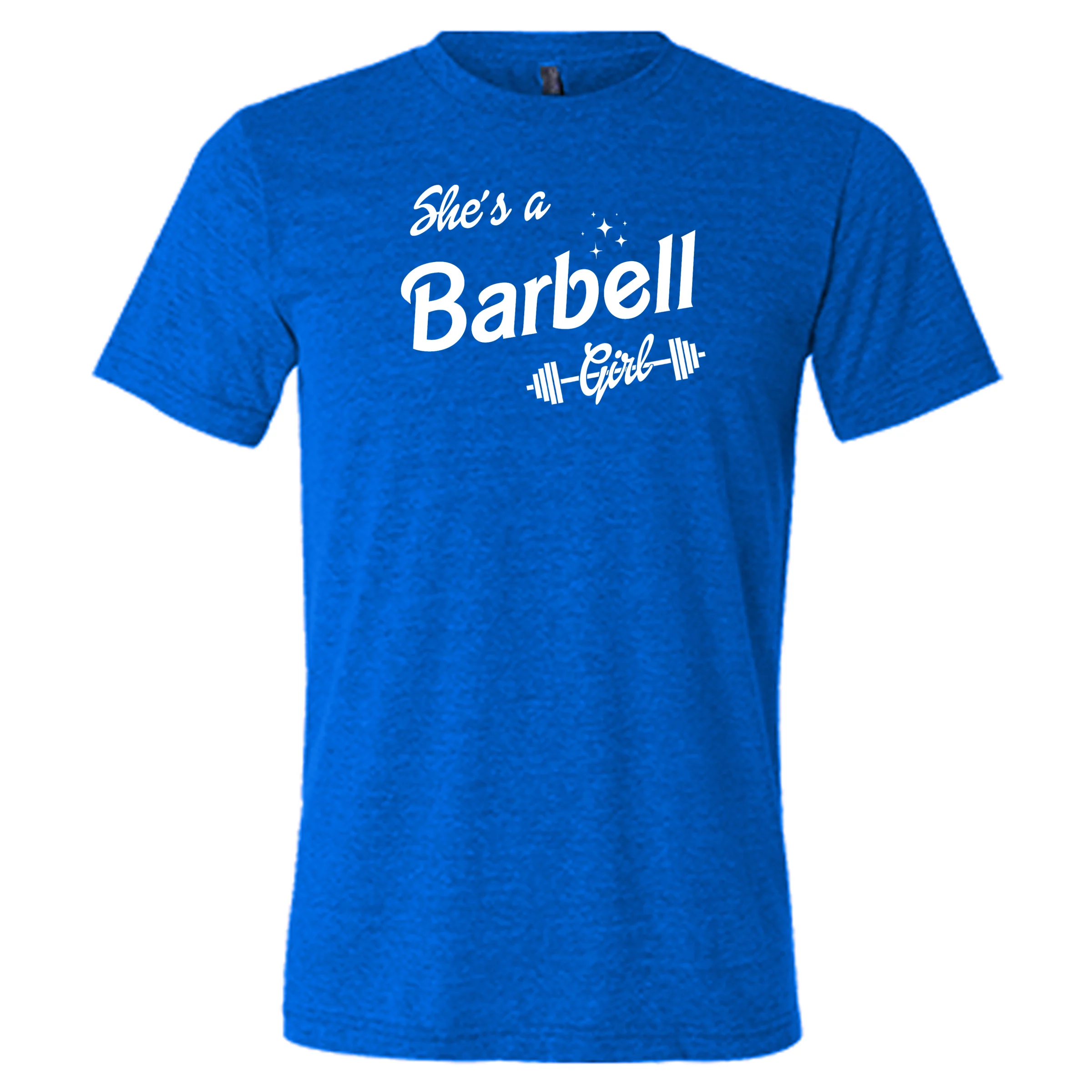 She's A Barbell Girl Shirt Unisex - Image 6