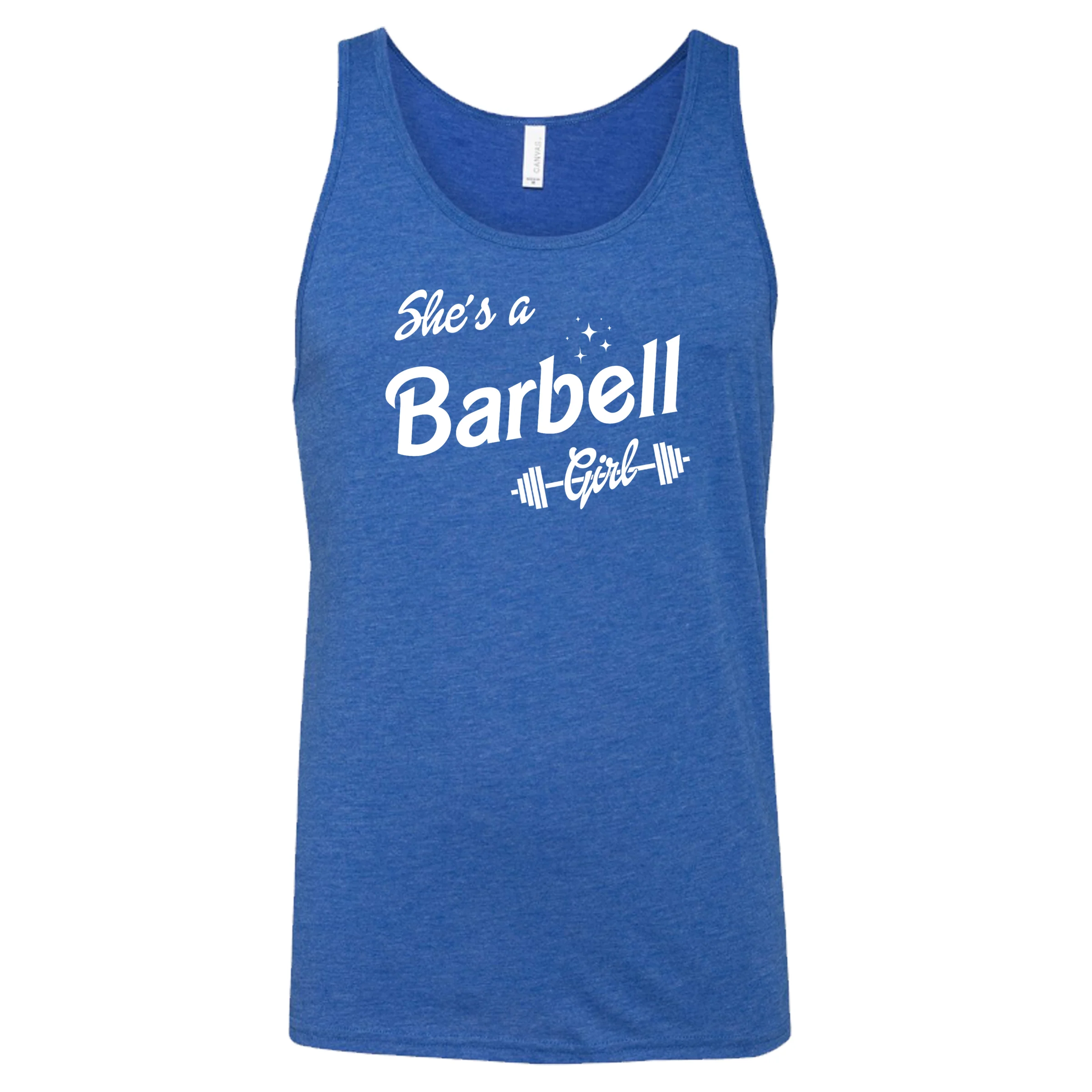 She's A Barbell Girl Shirt Unisex - Image 7