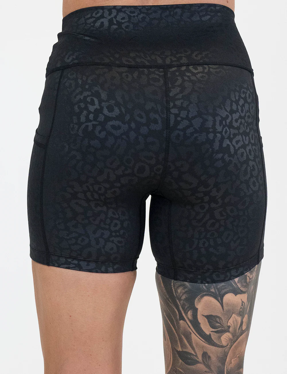 Shorts | Black Leopard - Image 3