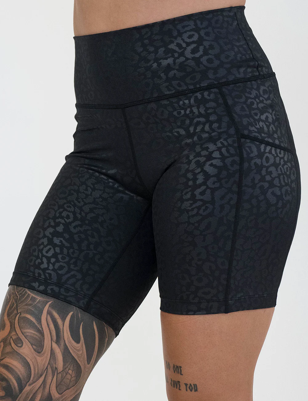 Shorts | Black Leopard - Image 8