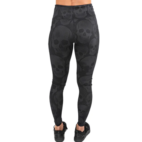 Silhouette Skulls Leggings - Image 3