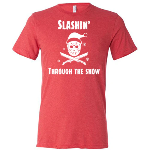 Slashin Through The Snow Shirt Unisex - Image 3