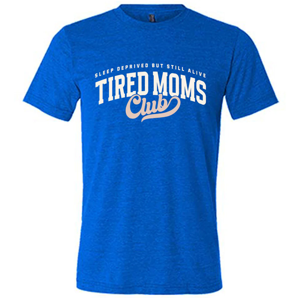 Sleep Deprived But Still Alive Tired Moms Club Shirt Unisex - Image 3