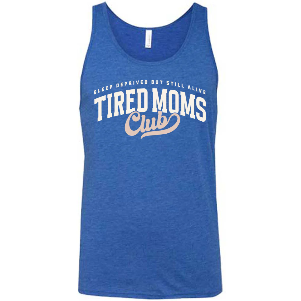 Sleep Deprived But Still Alive Tired Moms Club Shirt Unisex - Image 4