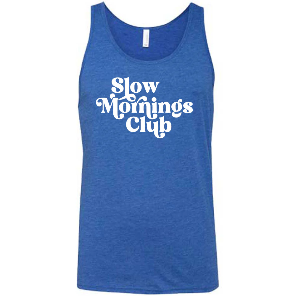 Slow Mornings Club Shirt Unisex - Image 6