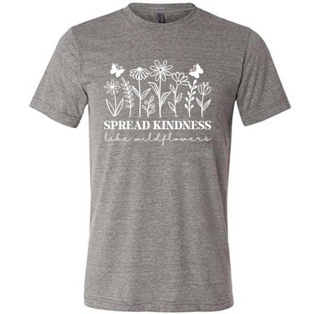 Spread Kindness Like Wildflowers Shirt Unisex - Image 7