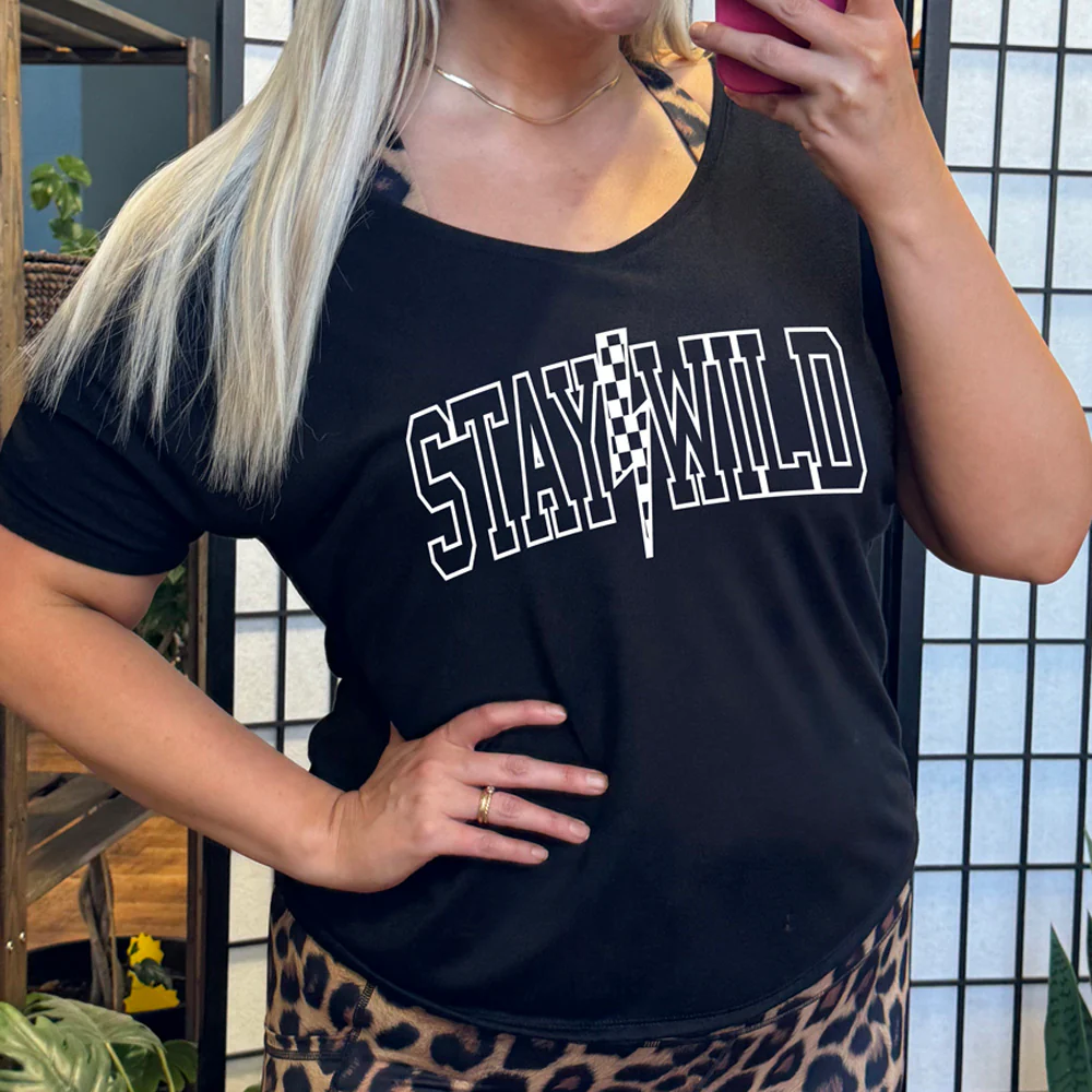 Stay Wild | Slouchy Tee