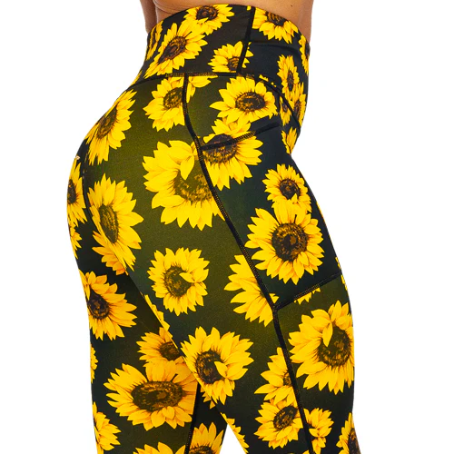 Sunflower Leggings - Image 4