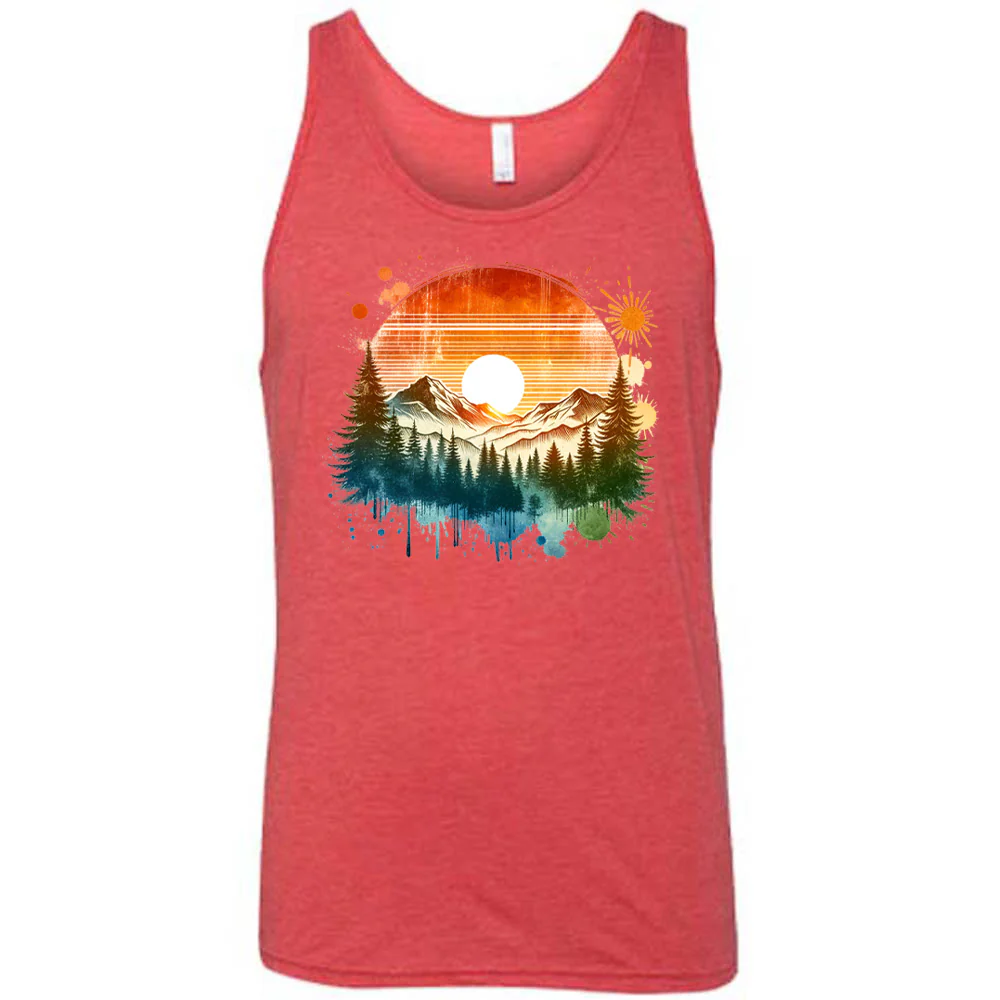 Sunset Landscape Shirt Unisex - Image 6