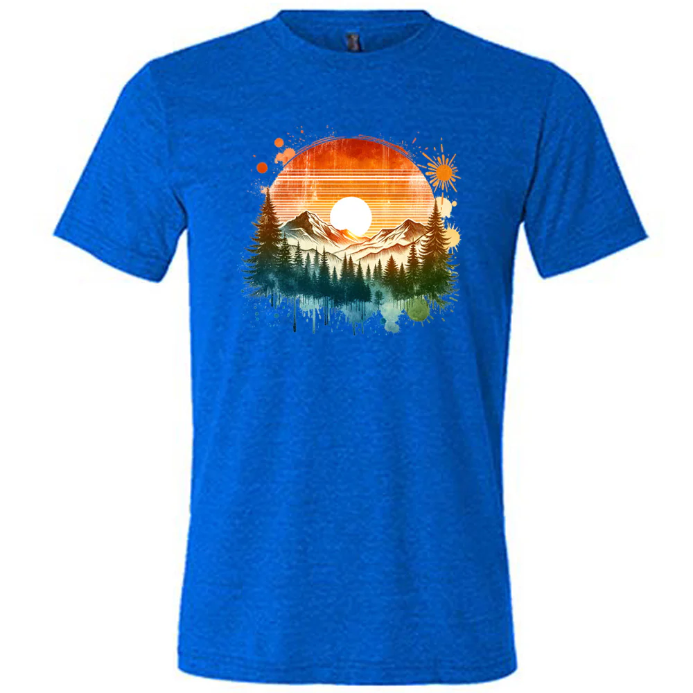 Sunset Landscape Shirt Unisex - Image 7