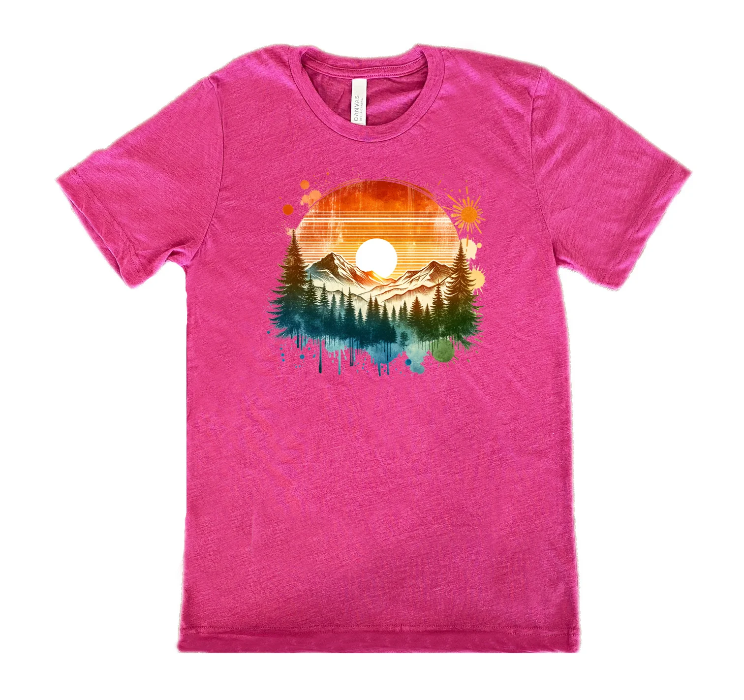 Sunset Landscape Shirt Unisex - Image 9