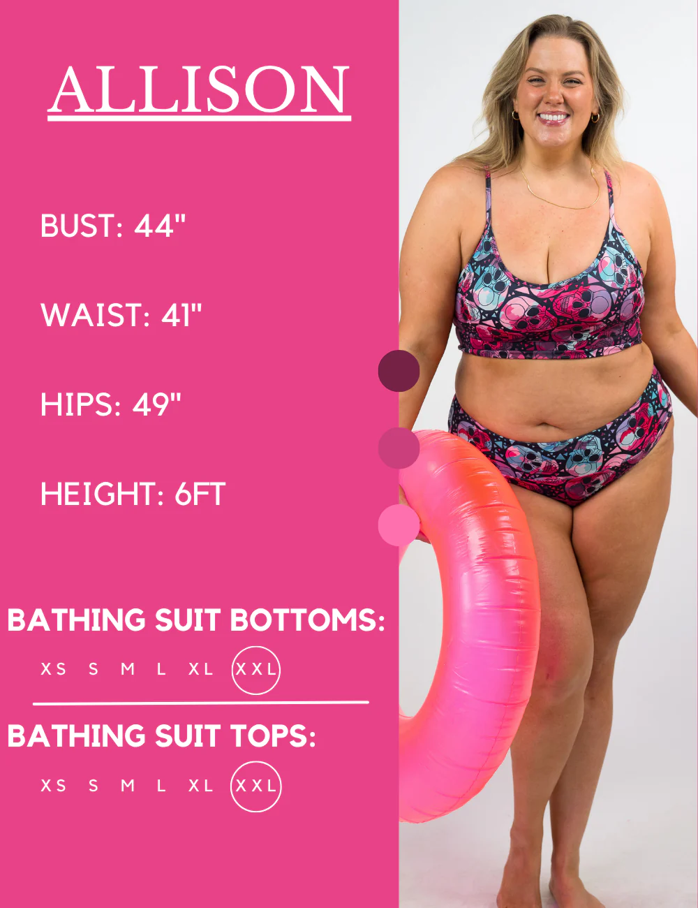 Swimsuit Bottom | Vibrant Skulls Coastline - Image 3
