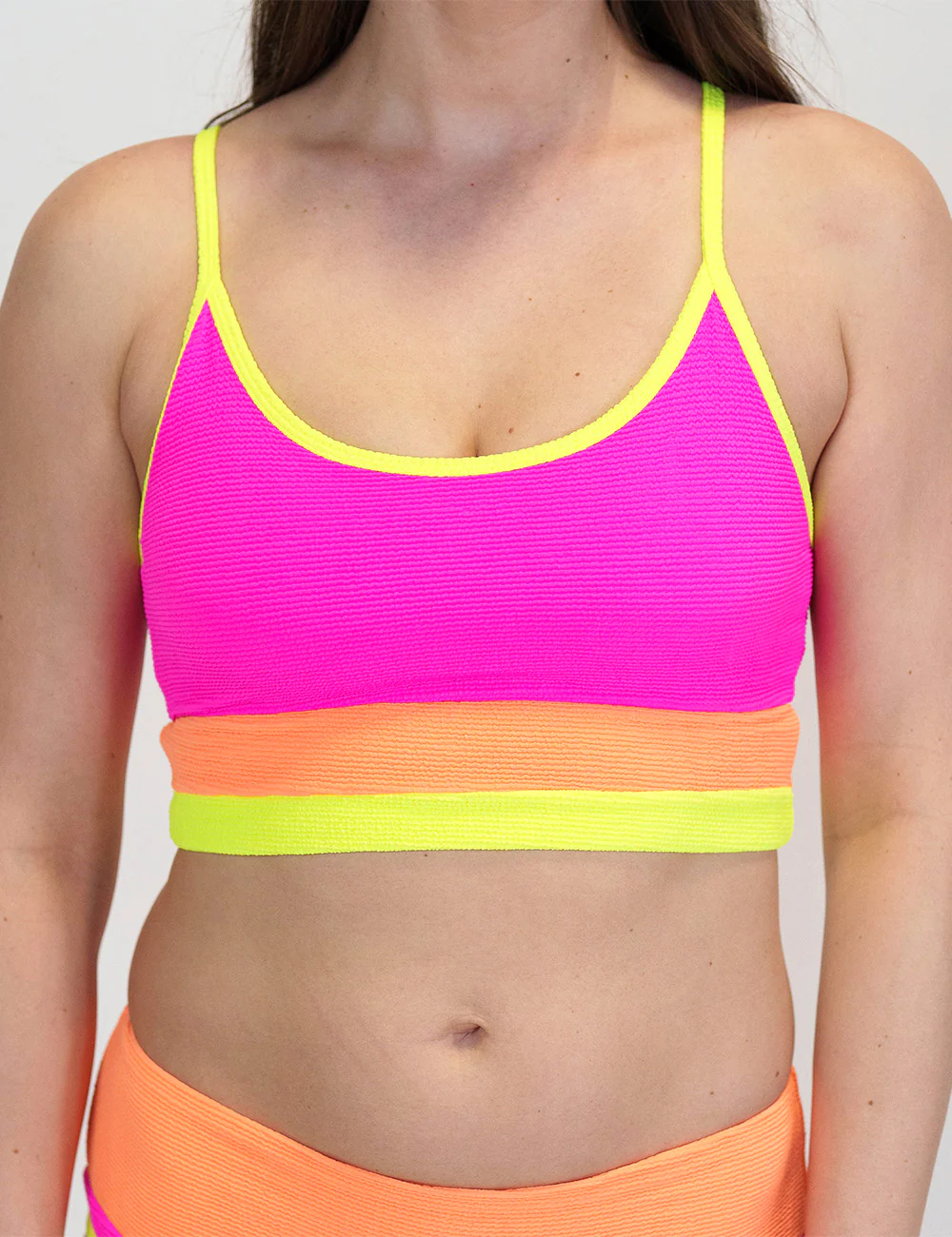 Swimsuit Top | Neon Coastline - Image 6