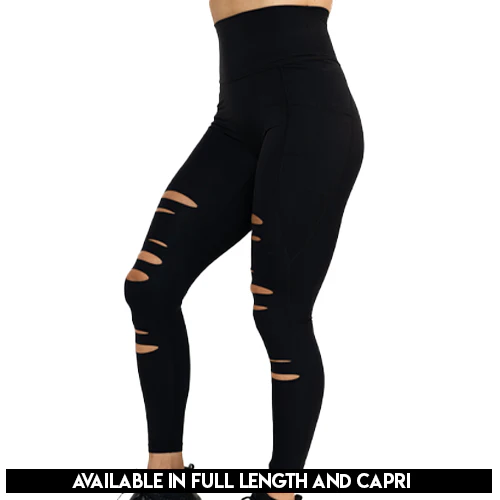 Tear It Up 2.0 Leggings | Black - Image 3