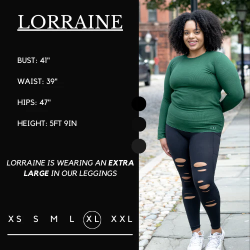 Tear It Up 2.0 Leggings | Black - Image 5