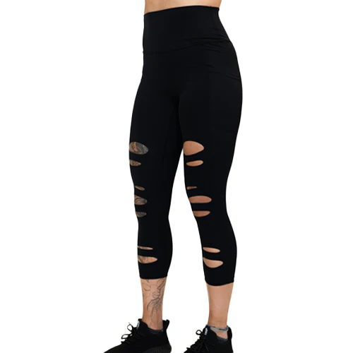 Tear It Up 2.0 Leggings | Black - Image 6