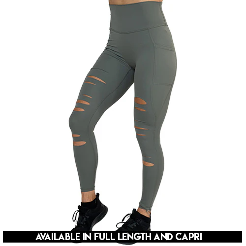 Tear It Up 2.0 Leggings | Dried Sage - Image 3