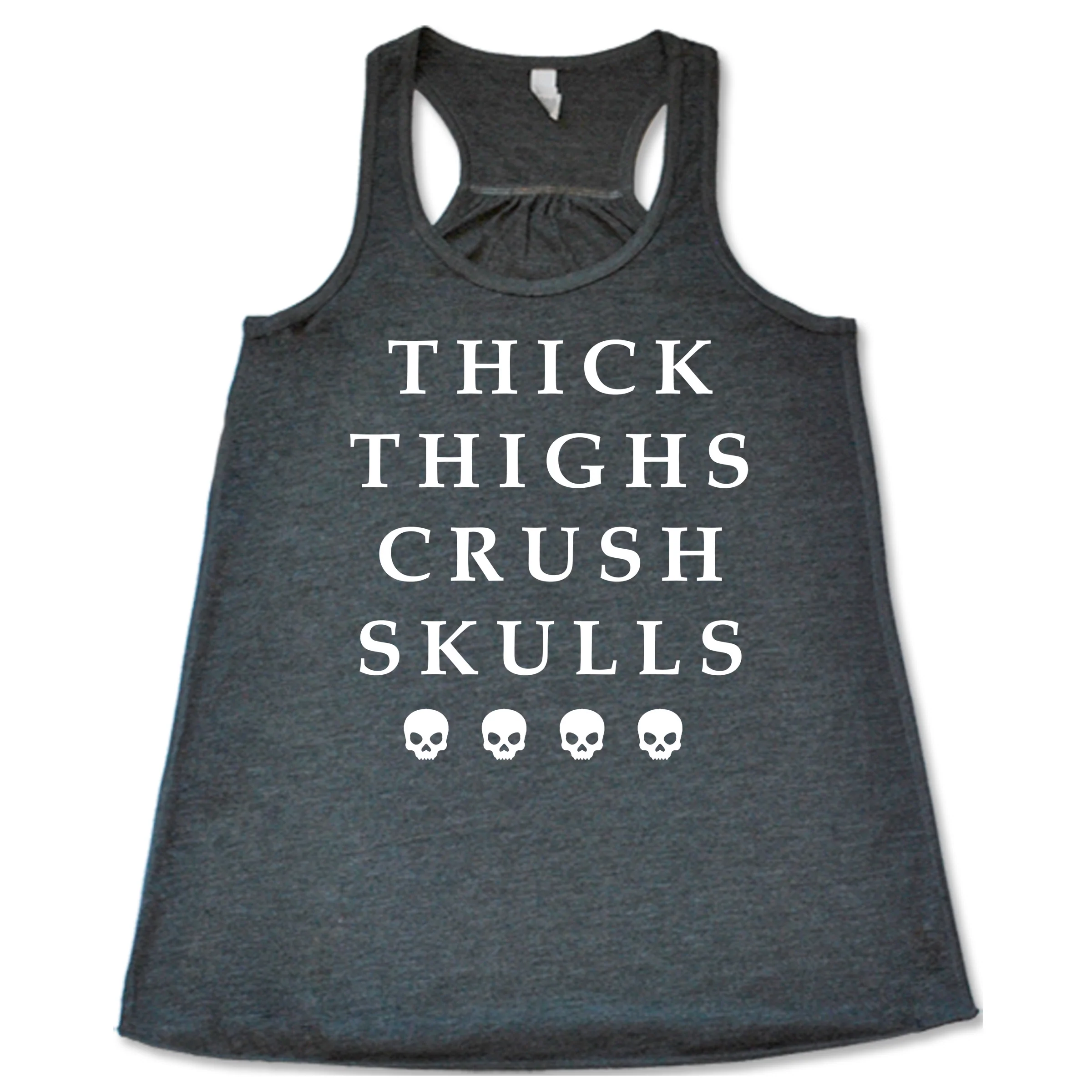 Thick Thighs Crush Skulls Shirt - Image 3