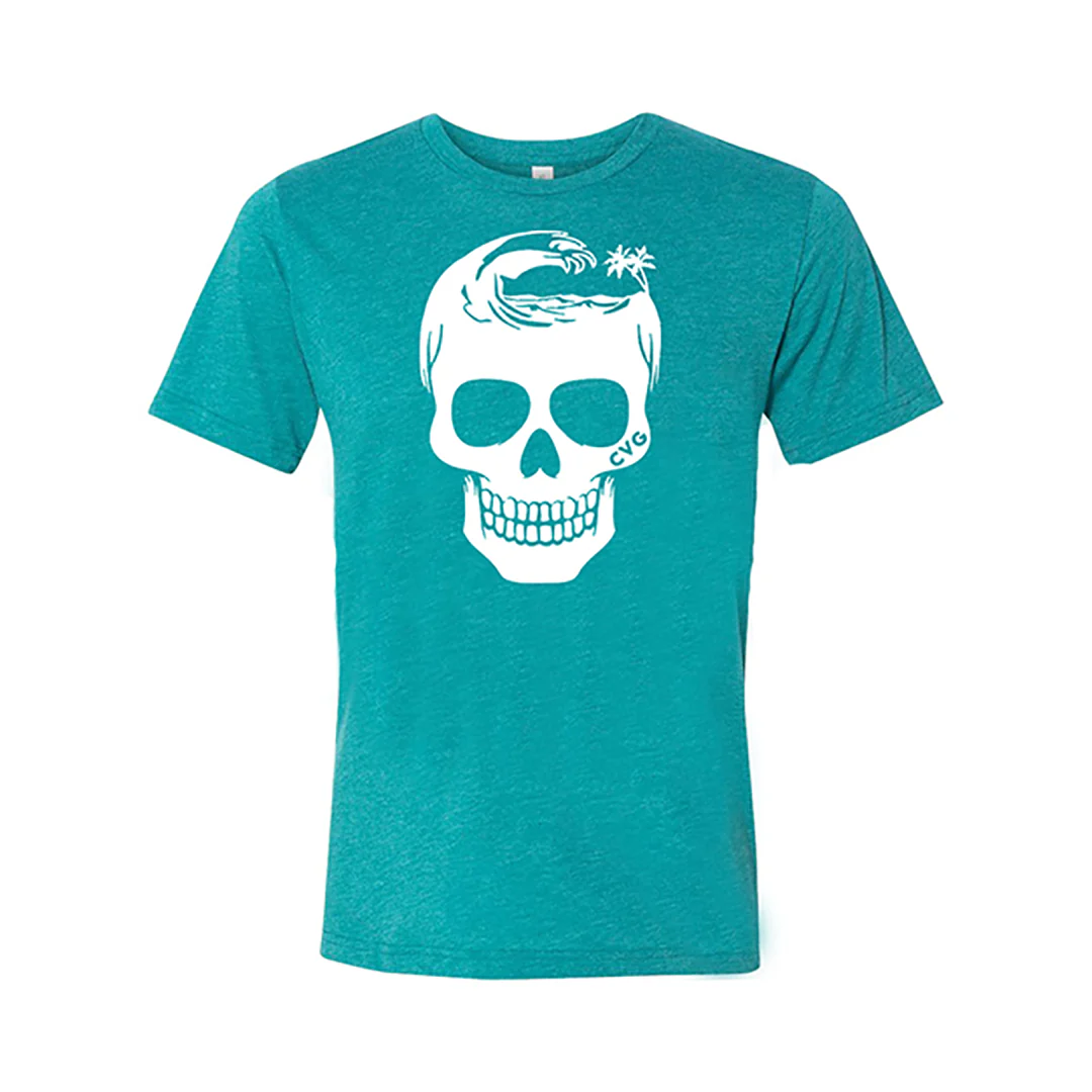 Tropical Skull Shirt Unisex - Image 3