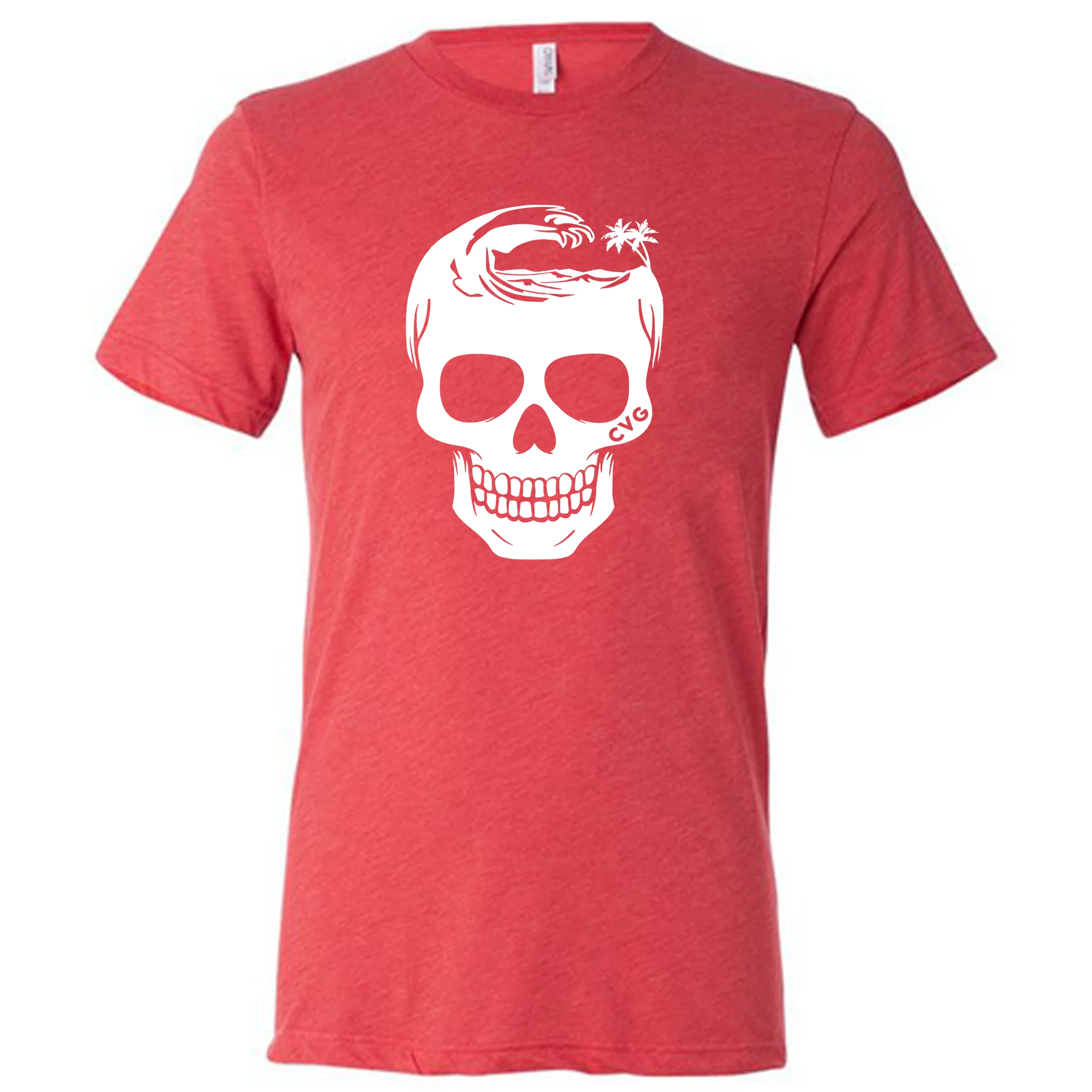 Tropical Skull Shirt Unisex - Image 5