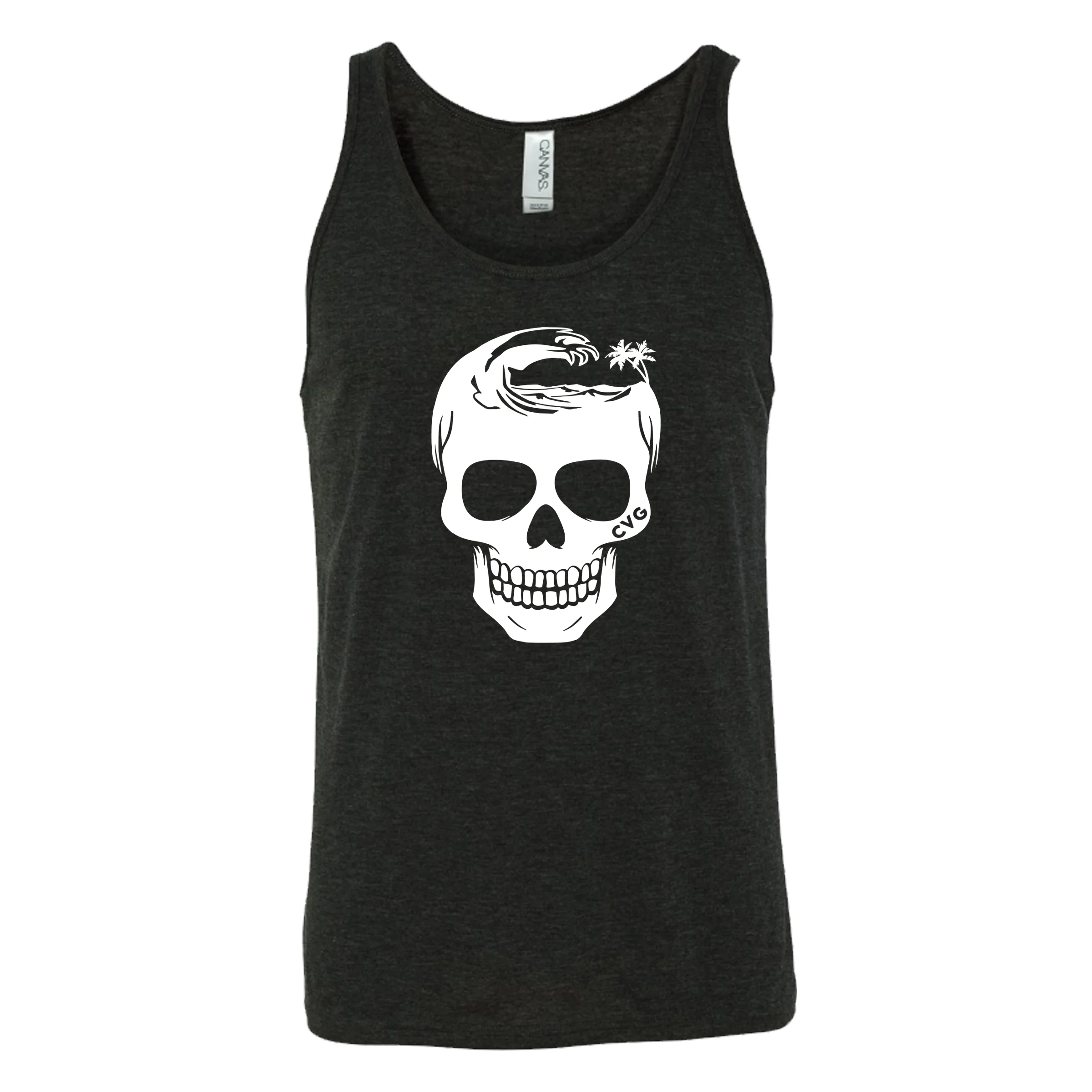 Tropical Skull Shirt Unisex - Image 6