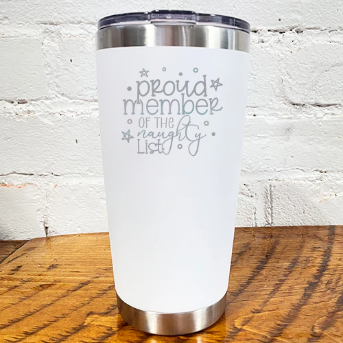 Tumbler | Proud Member Of The Naughty List - Image 3