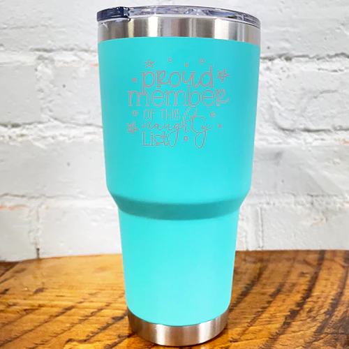 Tumbler | Proud Member Of The Naughty List - Image 8