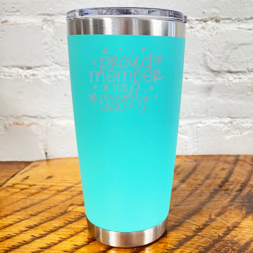Tumbler | Proud Member Of The Naughty List - Image 9