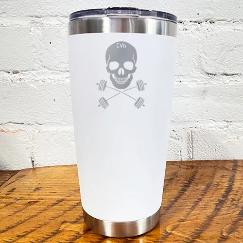 Tumbler | Skull & Barbell Crossbones - Image 5