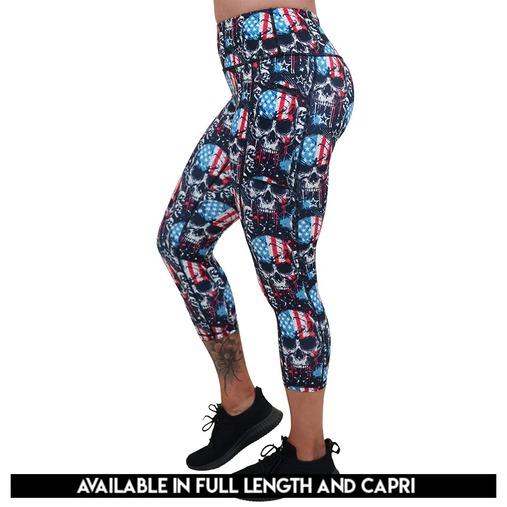United Skulls Leggings - Image 3