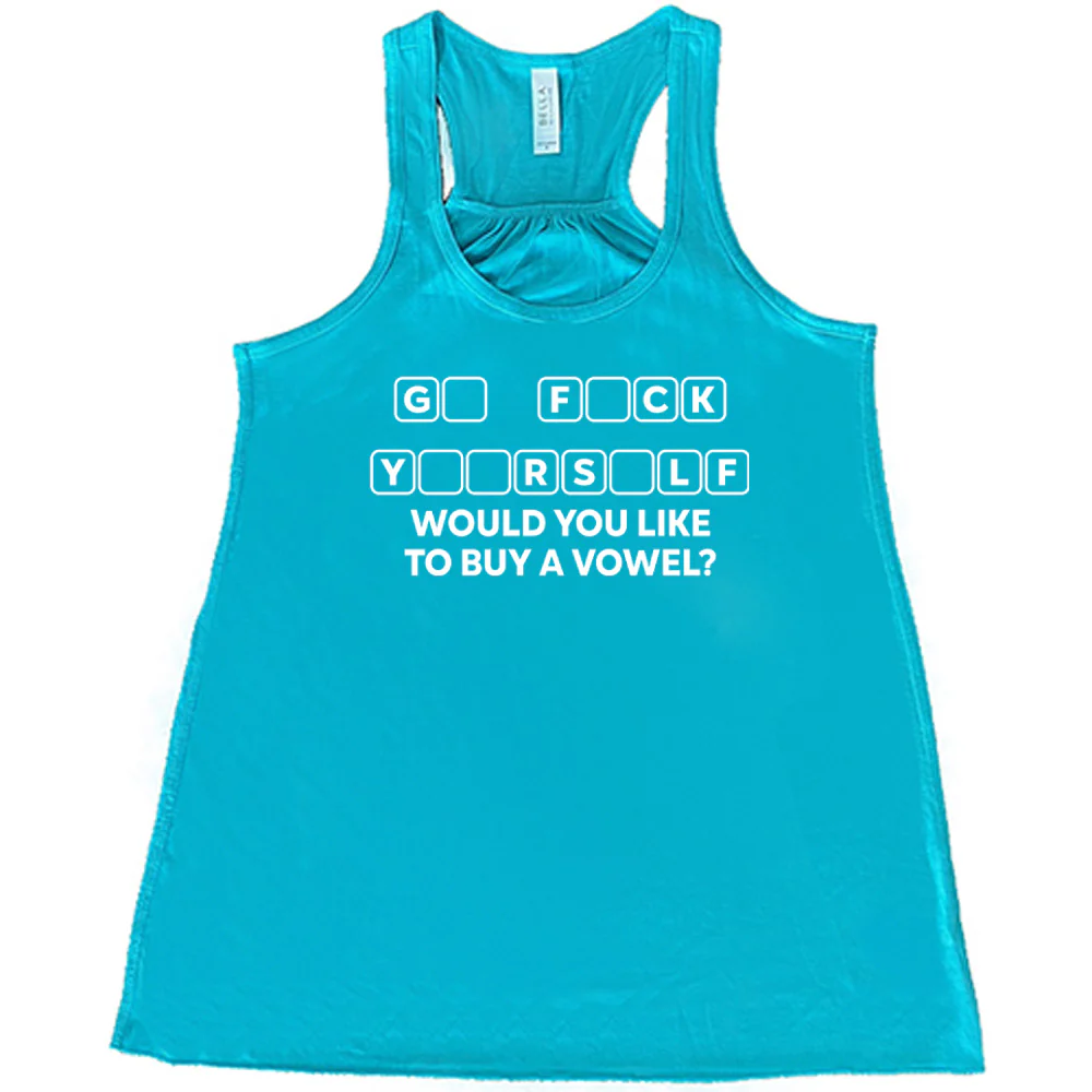 Would You Like to Buy a Vowel? Shirt - Image 3