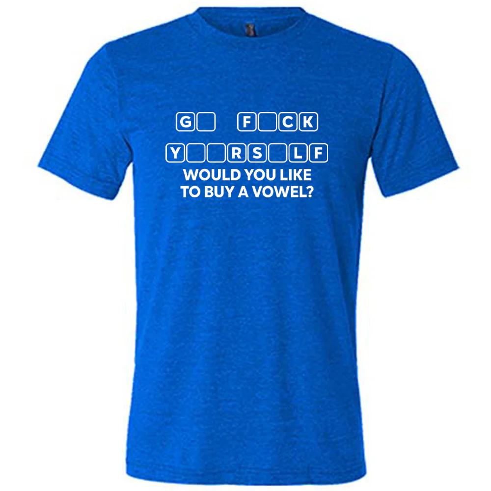 Would You Like to Buy a Vowel? Shirt Unisex - Image 5